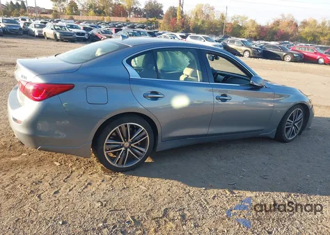2015 Infiniti Q50 Sport from USA, damaged, VIN JN1BV7AR6FM405526